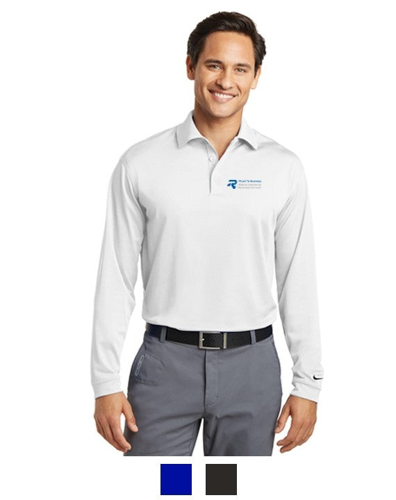 Ricart to Business - Nike Golf Unisex Long Sleeve Dri-FIT Stretch Tech Polo - 466364