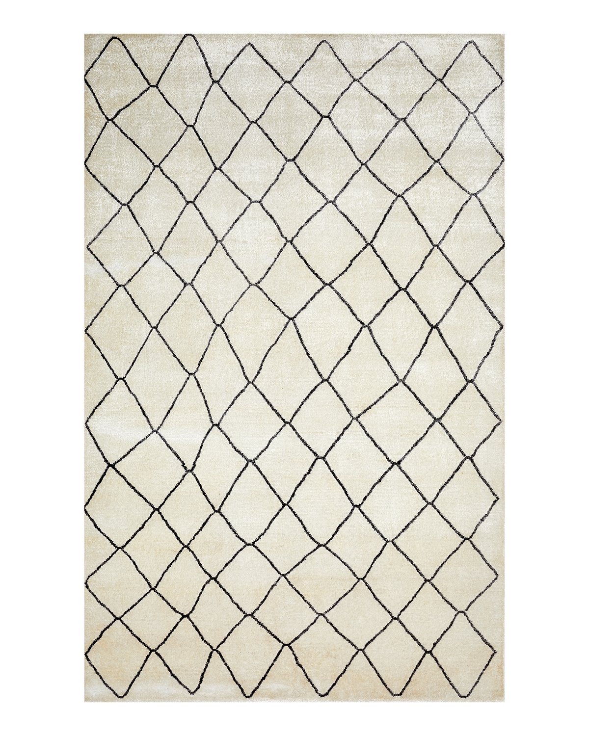 Moroccan, Hand Knotted Area Rug