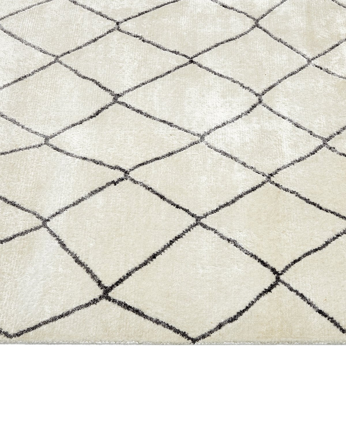 Moroccan, Hand Knotted Area Rug