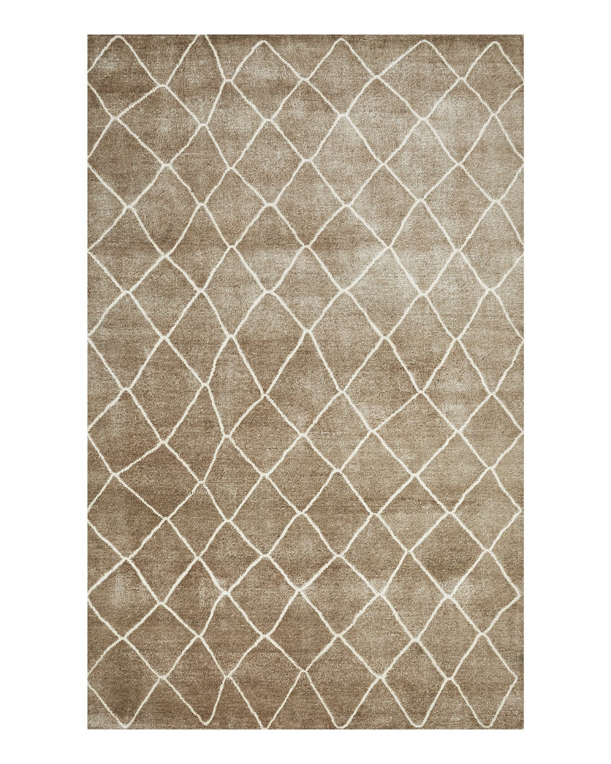 Moroccan, Hand Knotted Area Rug