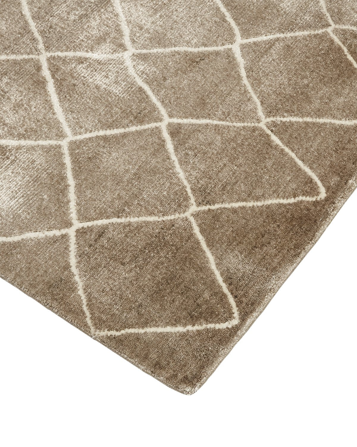 Moroccan, Hand Knotted Area Rug