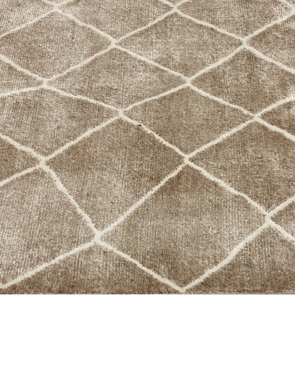 Moroccan, Hand Knotted Area Rug