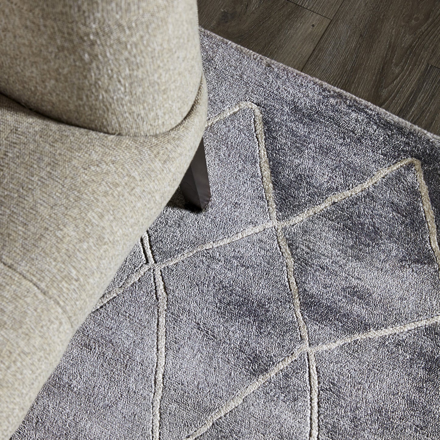 Moroccan, Hand Knotted Area Rug