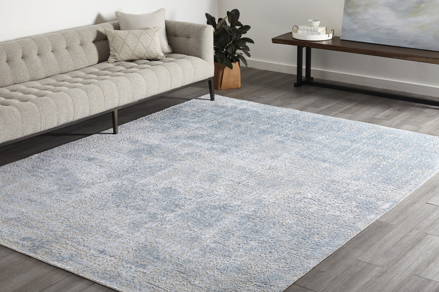 Mella, Hand Knotted Area Rug