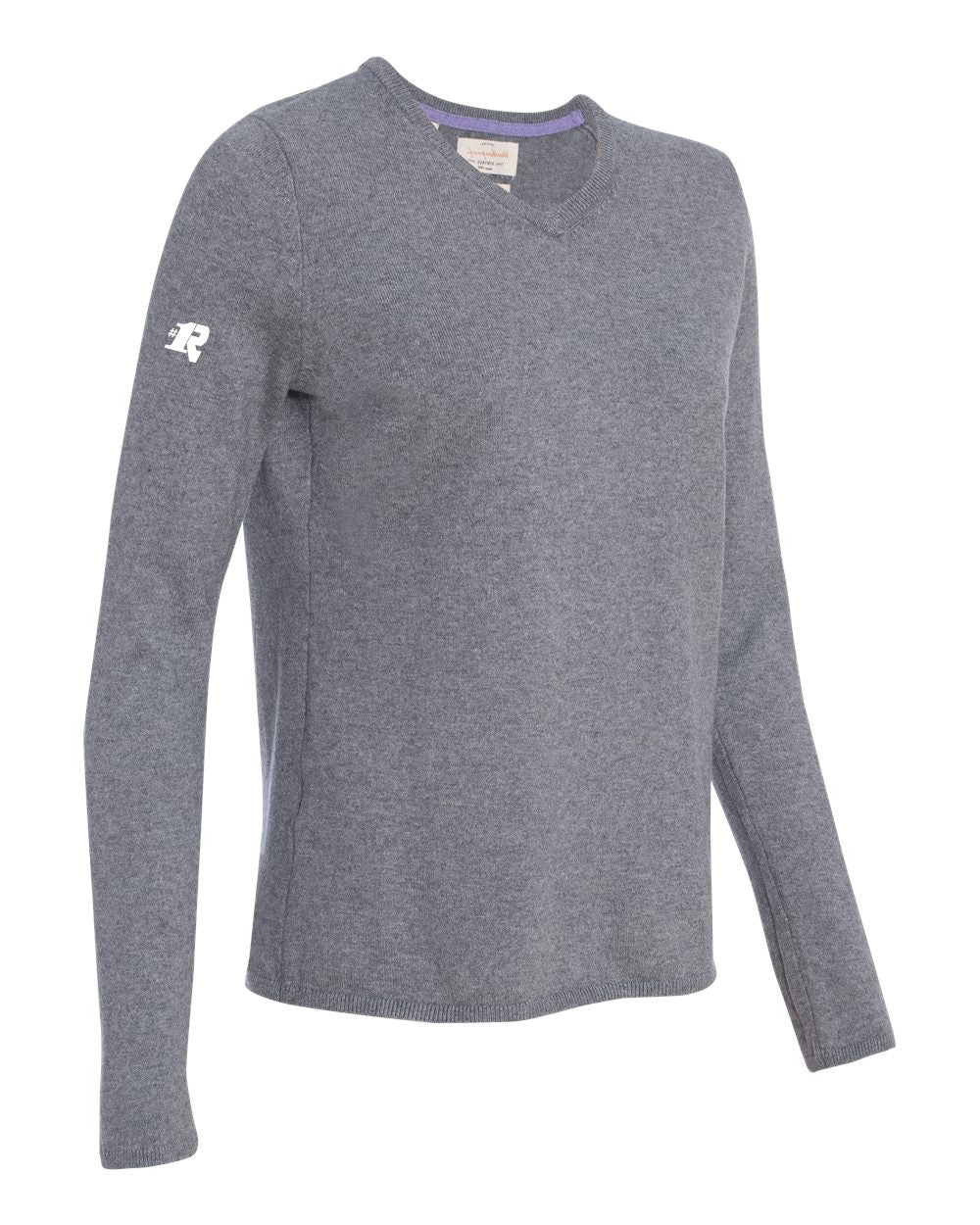 Ricart- Vintage Women's Cotton Cashmere V-Neck Sweater - W151363