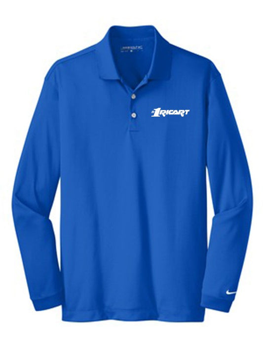 Ricart - Nike Golf Unisex Long Sleeve Dri-FIT Stretch Tech Polo - #1Ricart Logo - 466364