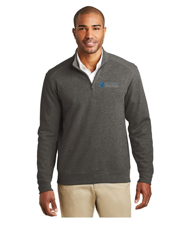 Ricart to Business - Port Authority Interlock 1/4-Zip - K807