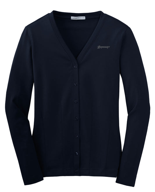 Ricart- Port Authority Ladies Modern Stretch Cotton Cardigan L515